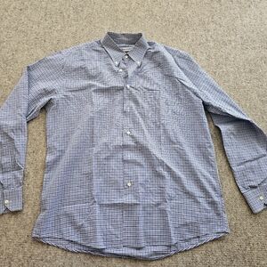 Socrate Made in Italy Checkered man dress shirt  - 100% cotton size 16.5/42